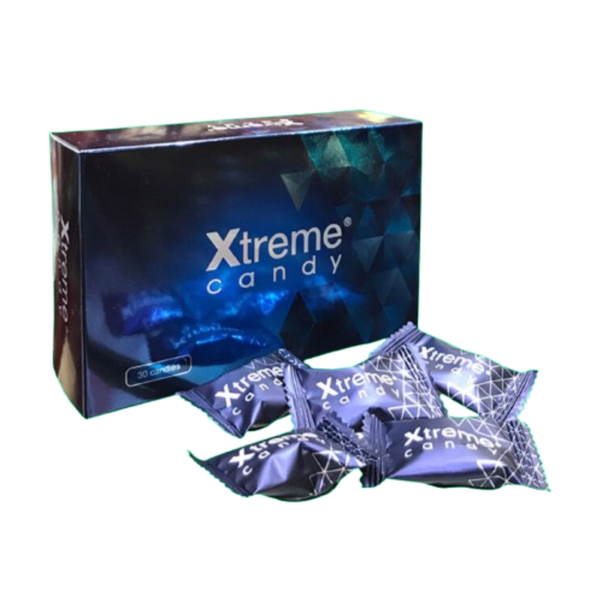 Xtreme Herbal Energy Candy – Coffee & Ginseng Candy for Men | Natural Stamina & Vitality Booster (30 Pieces
