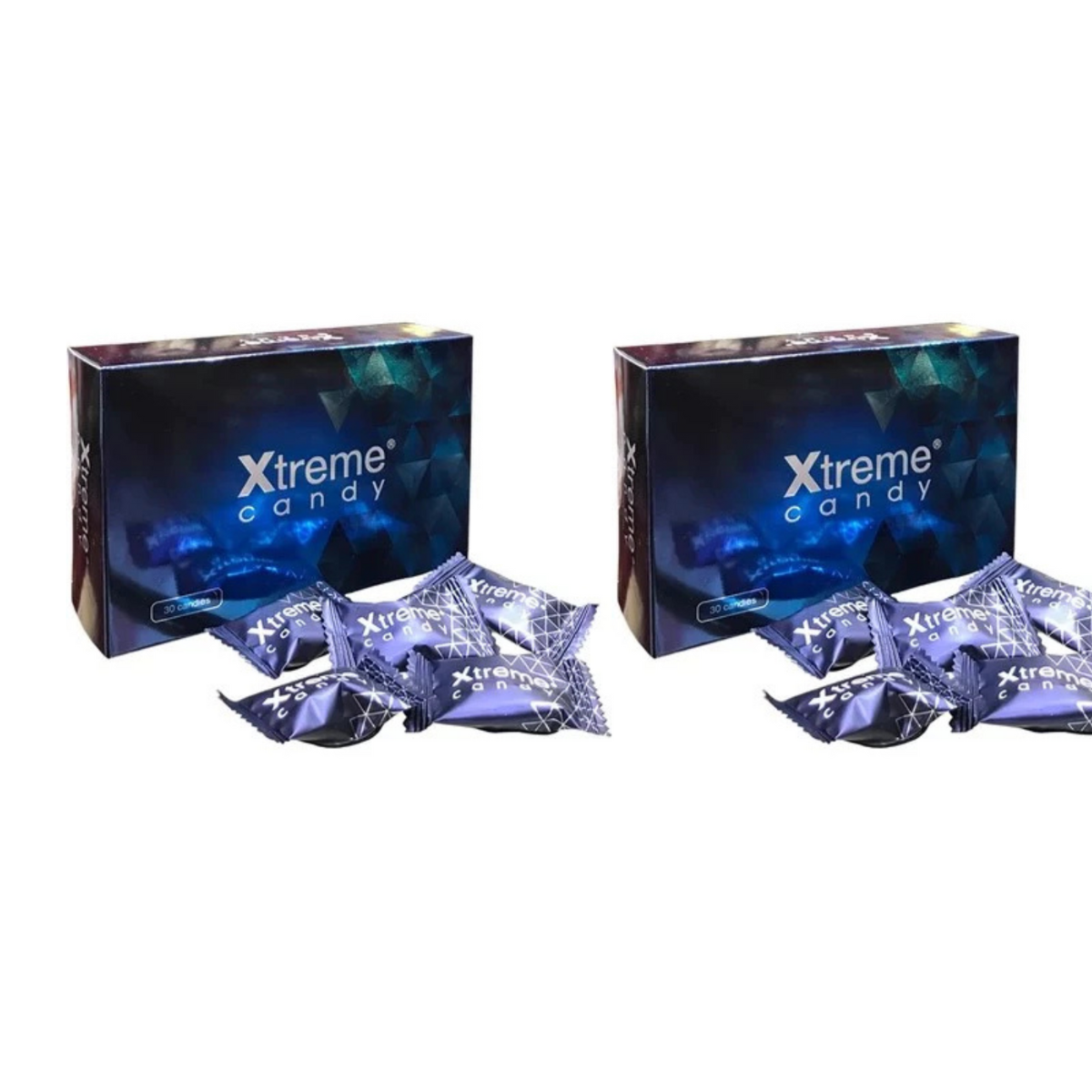 Xtreme Herbal Energy Candy – Coffee & Ginseng Candy for Men | Natural Stamina & Vitality Booster (30 Pieces