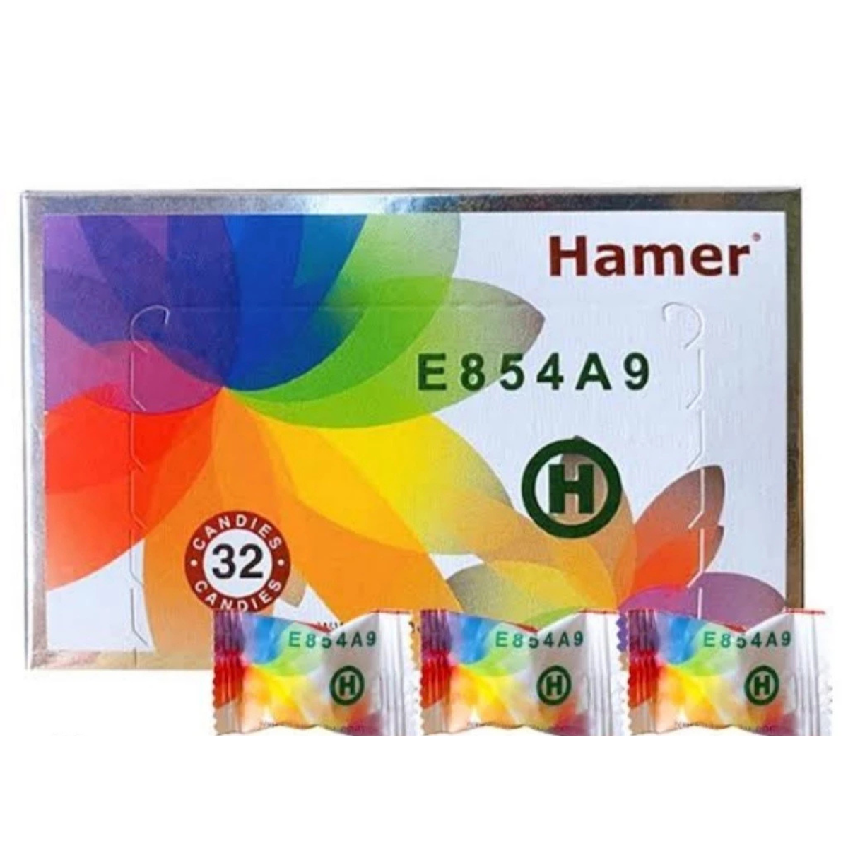 PowerCandy Herbal Energy Candy – 32pcs | Ginseng & Coffee Formula