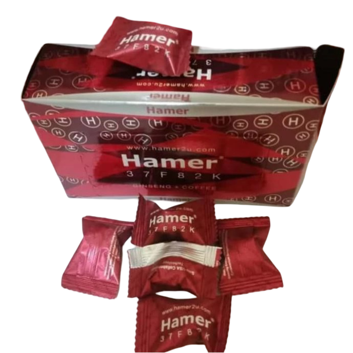 PowerCandy Coffee Ginseng Candy β Herbal Hard Candy with Bold Coffee Flavor (30 Individually Wrapped Pieces)