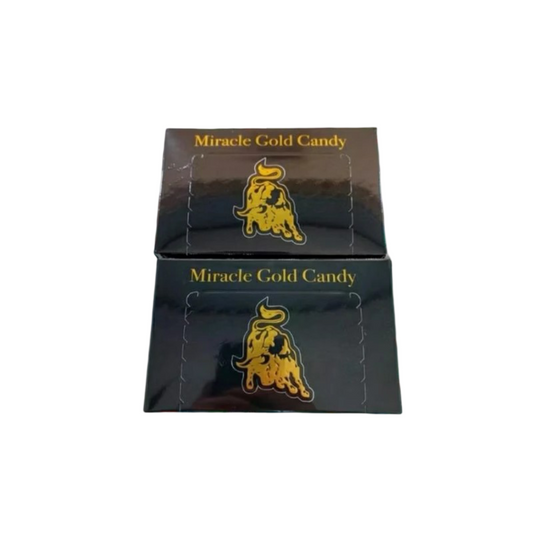 Miracle Gold Herbal Candy – Coffee & Ginseng Energy Candy for Men | Natural Herbal Stamina & Vitality Booster (30 Pieces)