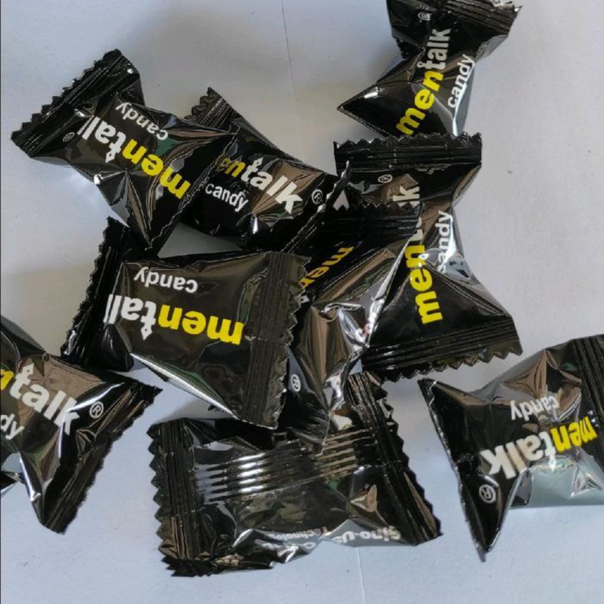 Mentalk Herbal Coffee Candy – Ginseng Infused Hard Candy for Energy, Stamina & Vitality (30 Pieces per Box