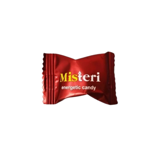 Misteri Herbal Coffee Ginseng Candy – Natural Energy & Stamina Candy for Men | Vitality Booster (30 Pieces per Box